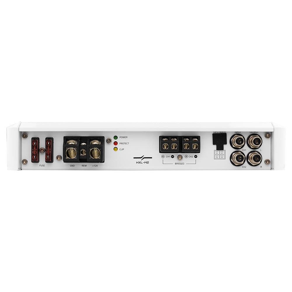 DS18 NXL 2-Channel Full-Range Class D IP55 Marine Amplifier 2 x 250 Watts Rms @ 4-Ohm