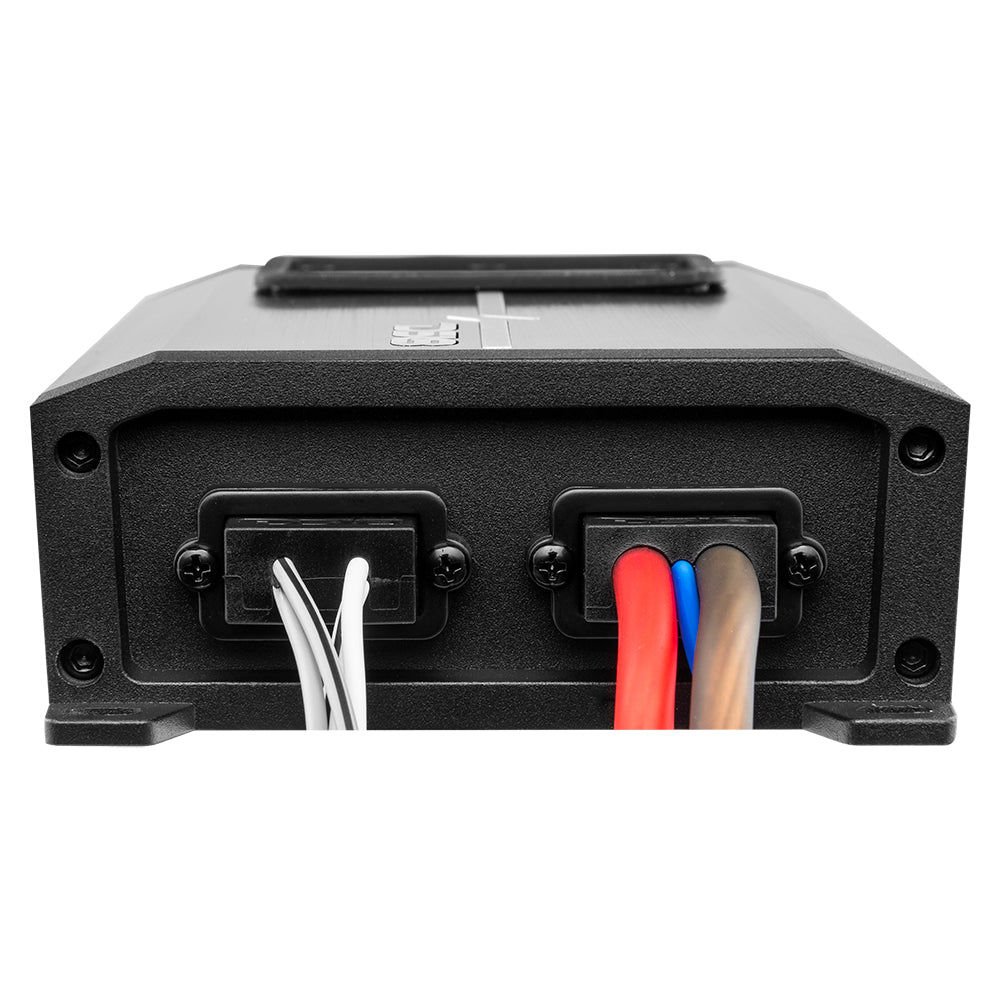 DS18 NXL 2-Channel Full-Range Class D IP67 Marine and Powersports Amplifier 2 x 180 Watts Rms @ 4-Ohm