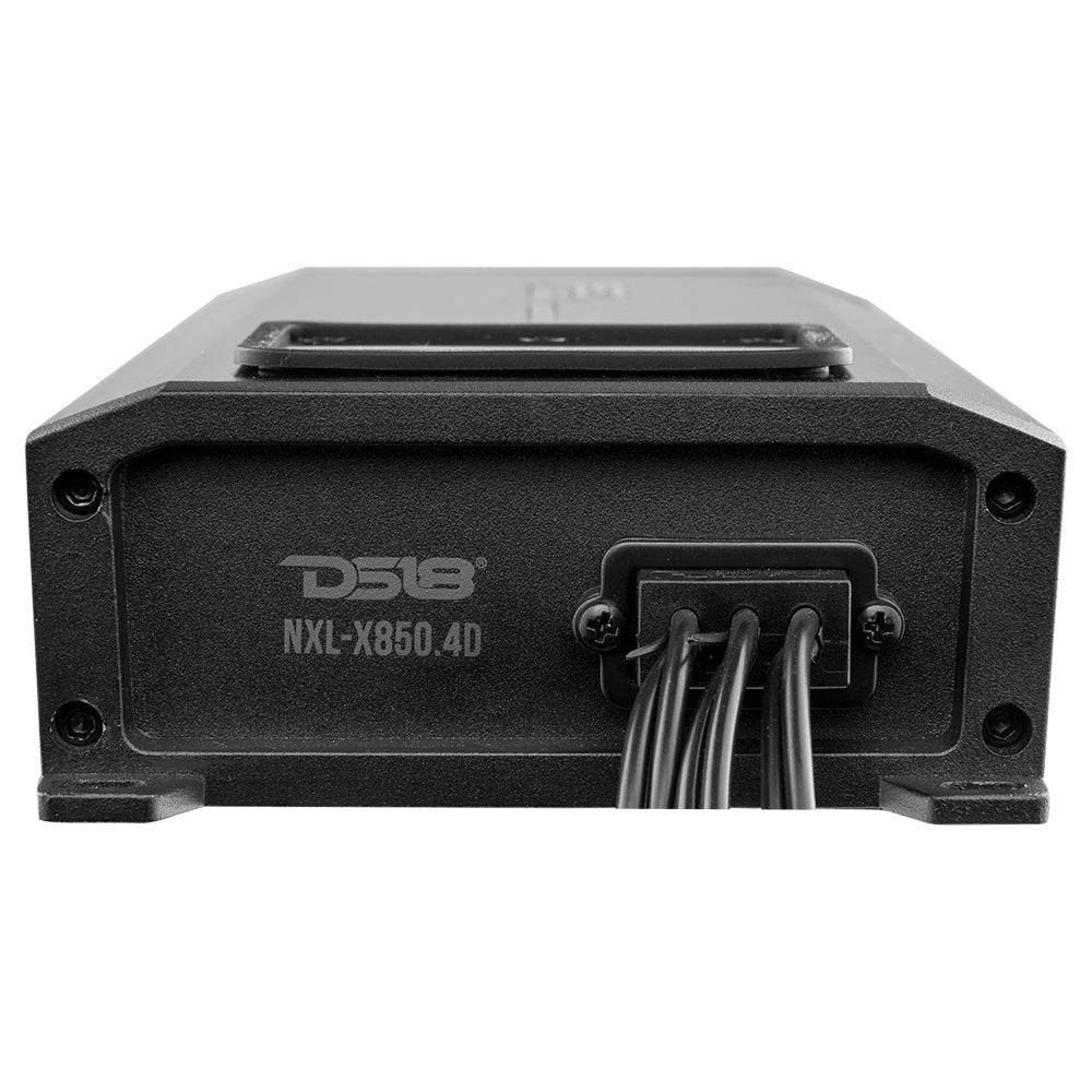 DS18 NXL 4-Channel Full-Range Class D IP67 Marine and Powersports Amplifier 4 x 200 Watts Rms @ 4-Ohm