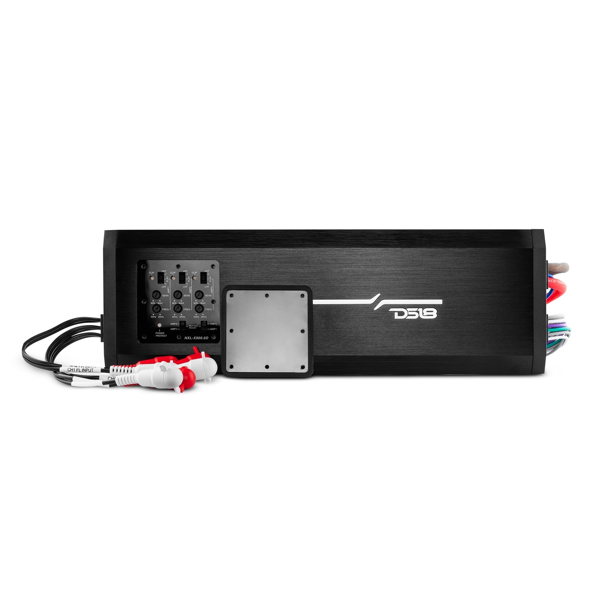 DS18 NXL 6-Channel Full-Range Class D IP67 Marine and Powersports Amplifier 6 x 150 Watts Rms @ 4-Ohm