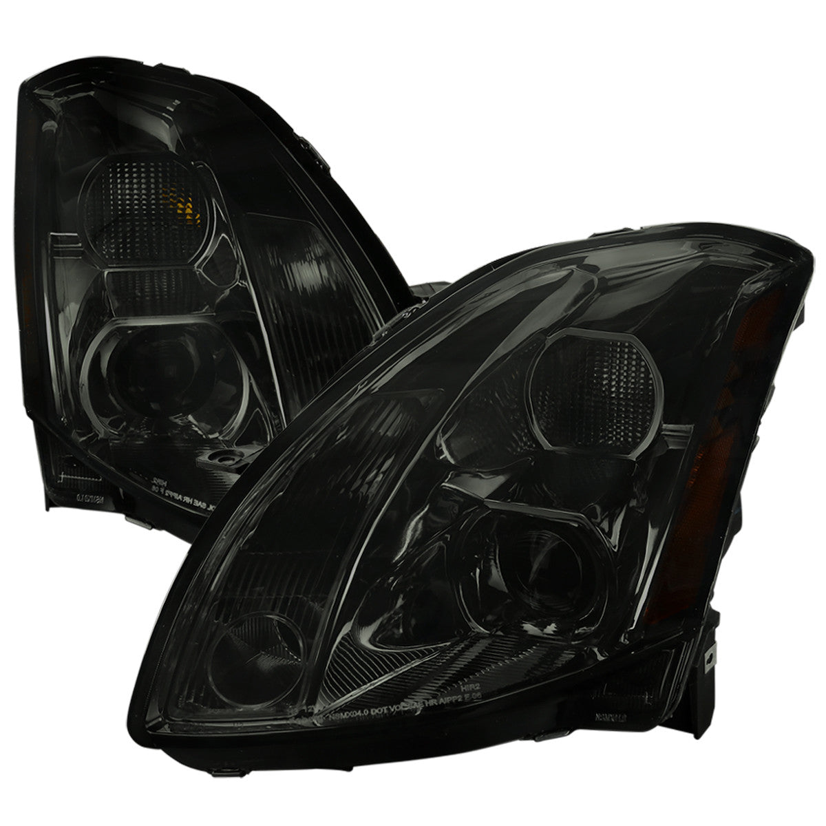 Spec-D 04-06 Maxima Projector Headlights Chrome/Smoked