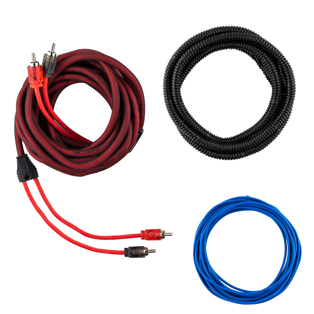 8-GA OFC 100% Copper Amplifier Installation Kit