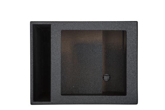 1X10'' Square Hole Slot Ported Poly Sub Box