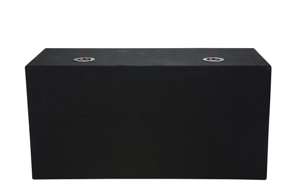 2x12 Carpeted Compact Slot Ported Sub Box