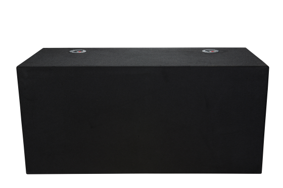 2X15'' Slot Ported Sub Box Carpeted