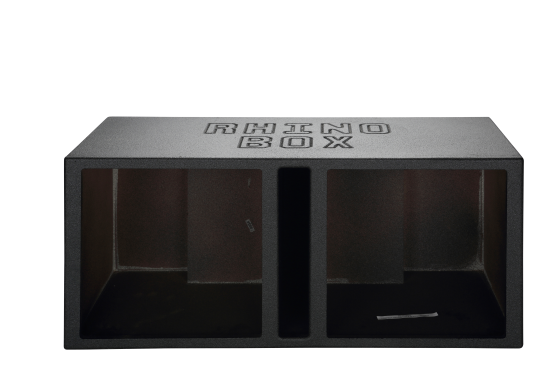 2X15'' Compaq Square Hole Slot Ported Sub Box Poly