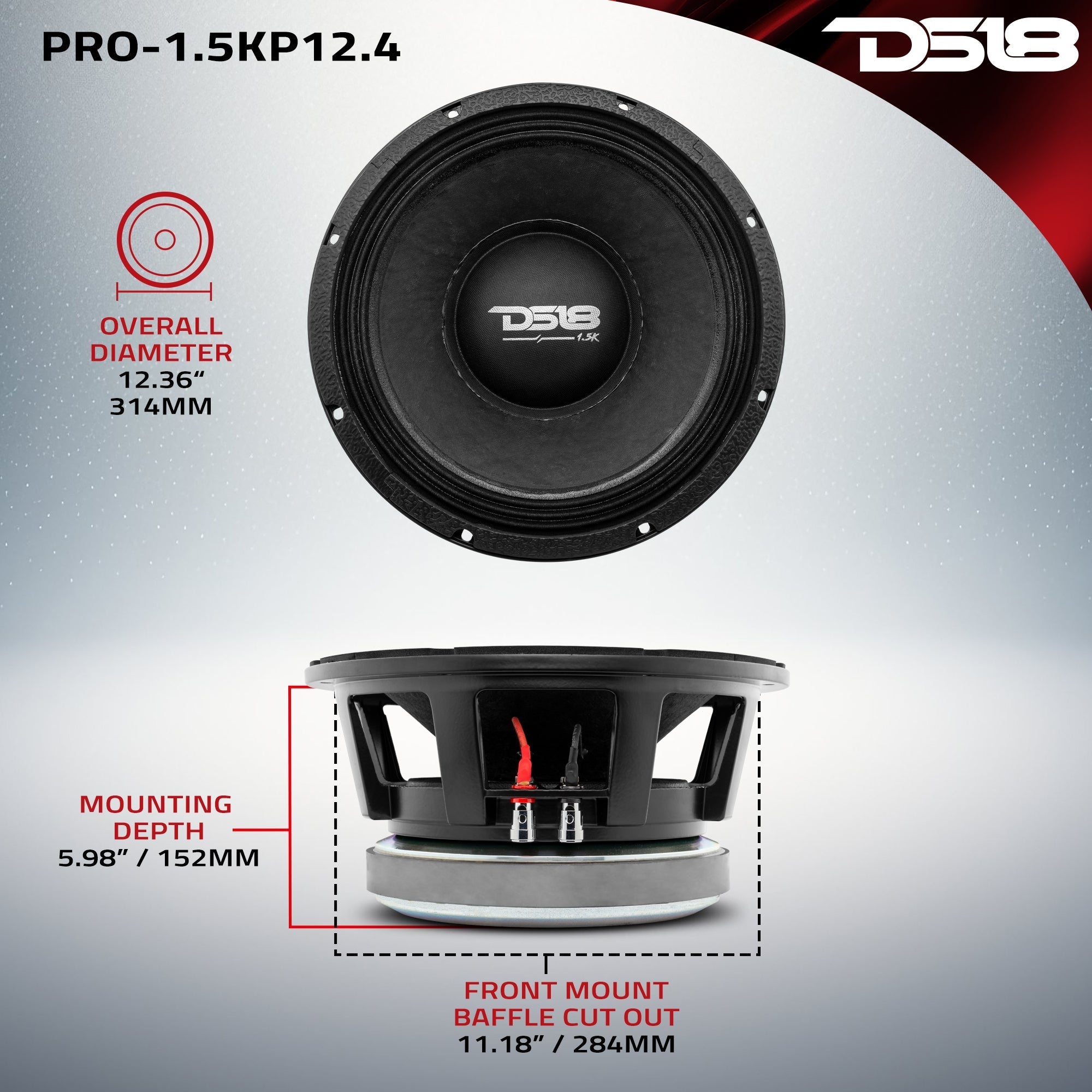 PANCADÃO Mid-Bass Loudspeaker 12