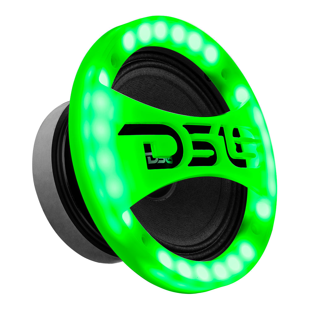 DS18 Universal Speaker Grill Cover -RGB LED Lights