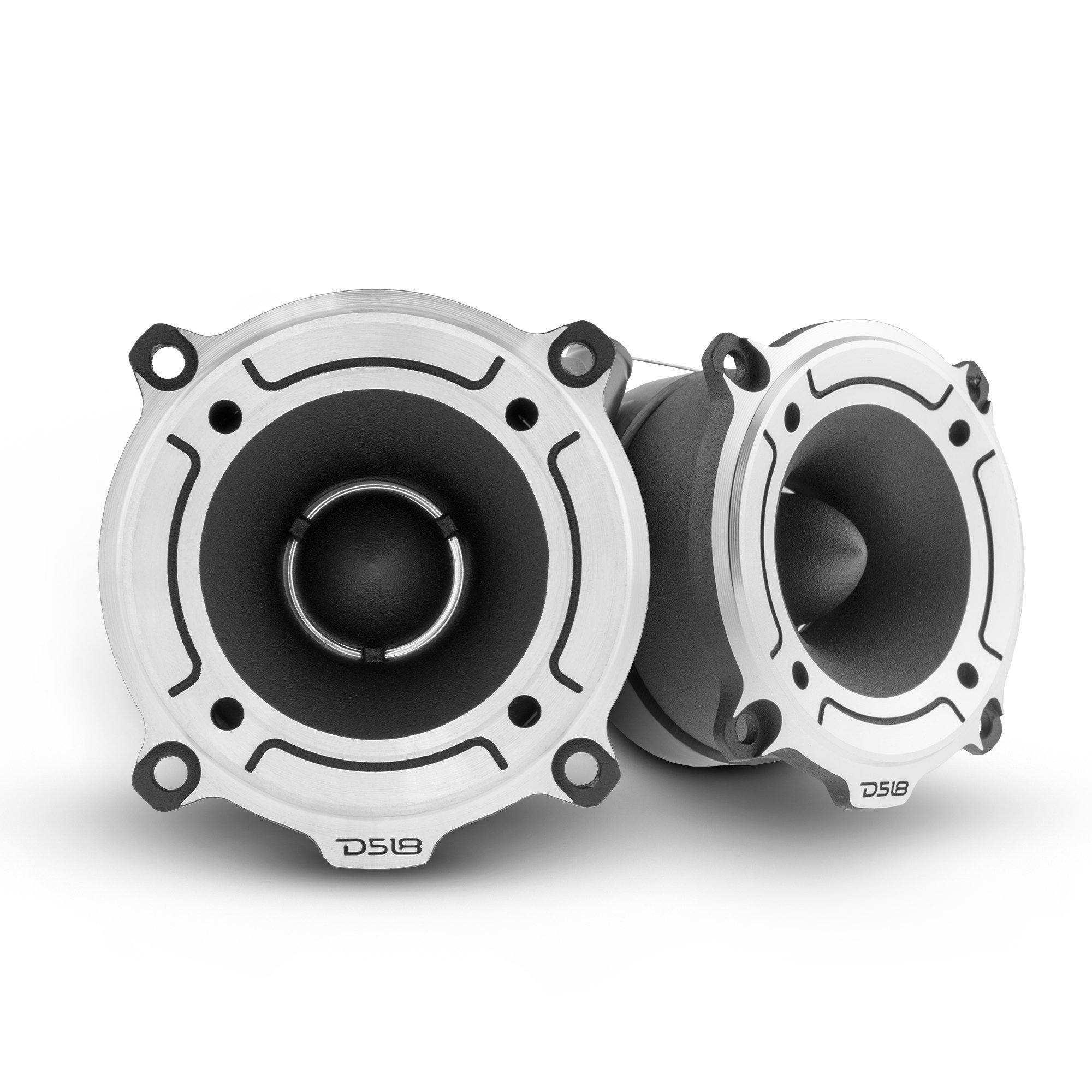 DS18 PRO-TW120 & PRO-TW120B – 3” PRO Aluminum Super Bullet Tweeter – 240 Watts with Built in Crossover (Pair)