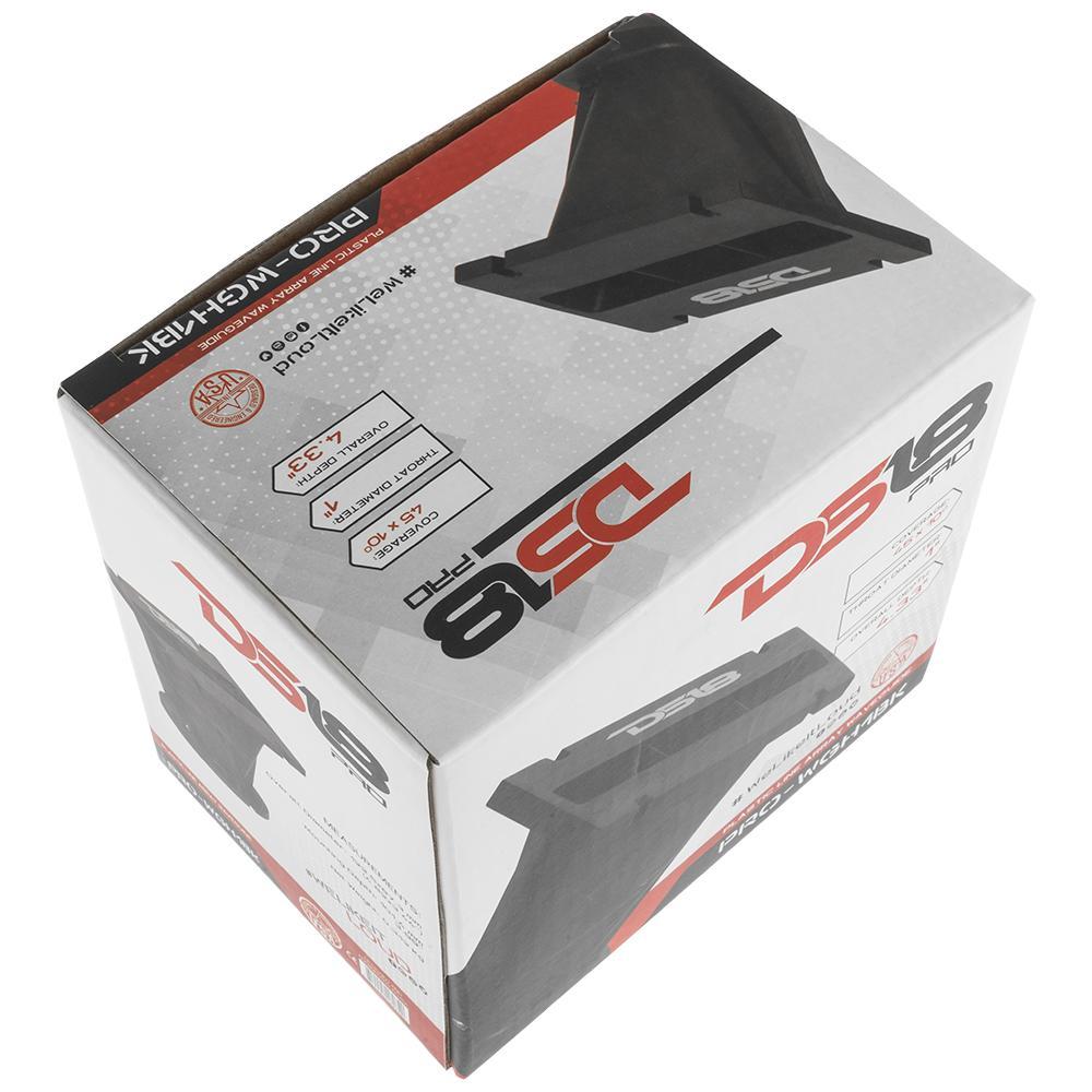 DS18 PRO-WGH1BK Bolt On Wave Guide 1