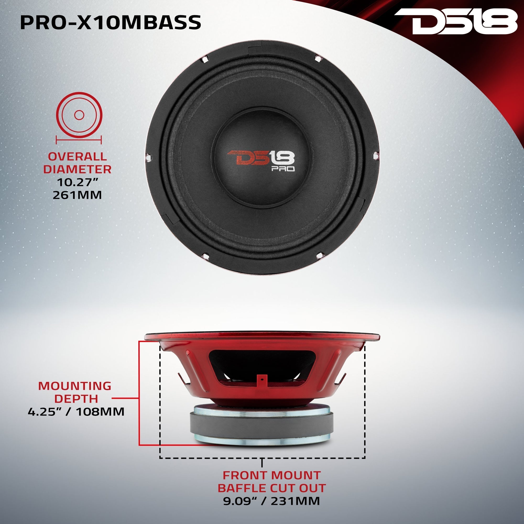 DS18 PRO-X 10