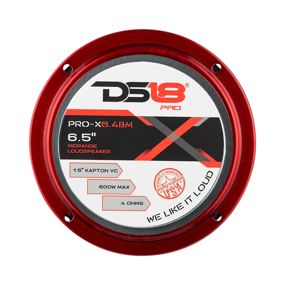 DS18 PROX6.4BMPK Pair of PRO-X6.4BM & Pair of PRO-TW1X/BK Package