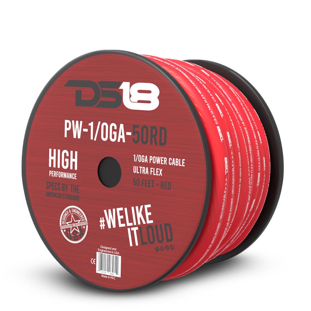 ds18 1/0-GA CCA Ground, Power Cable, 50 Feet