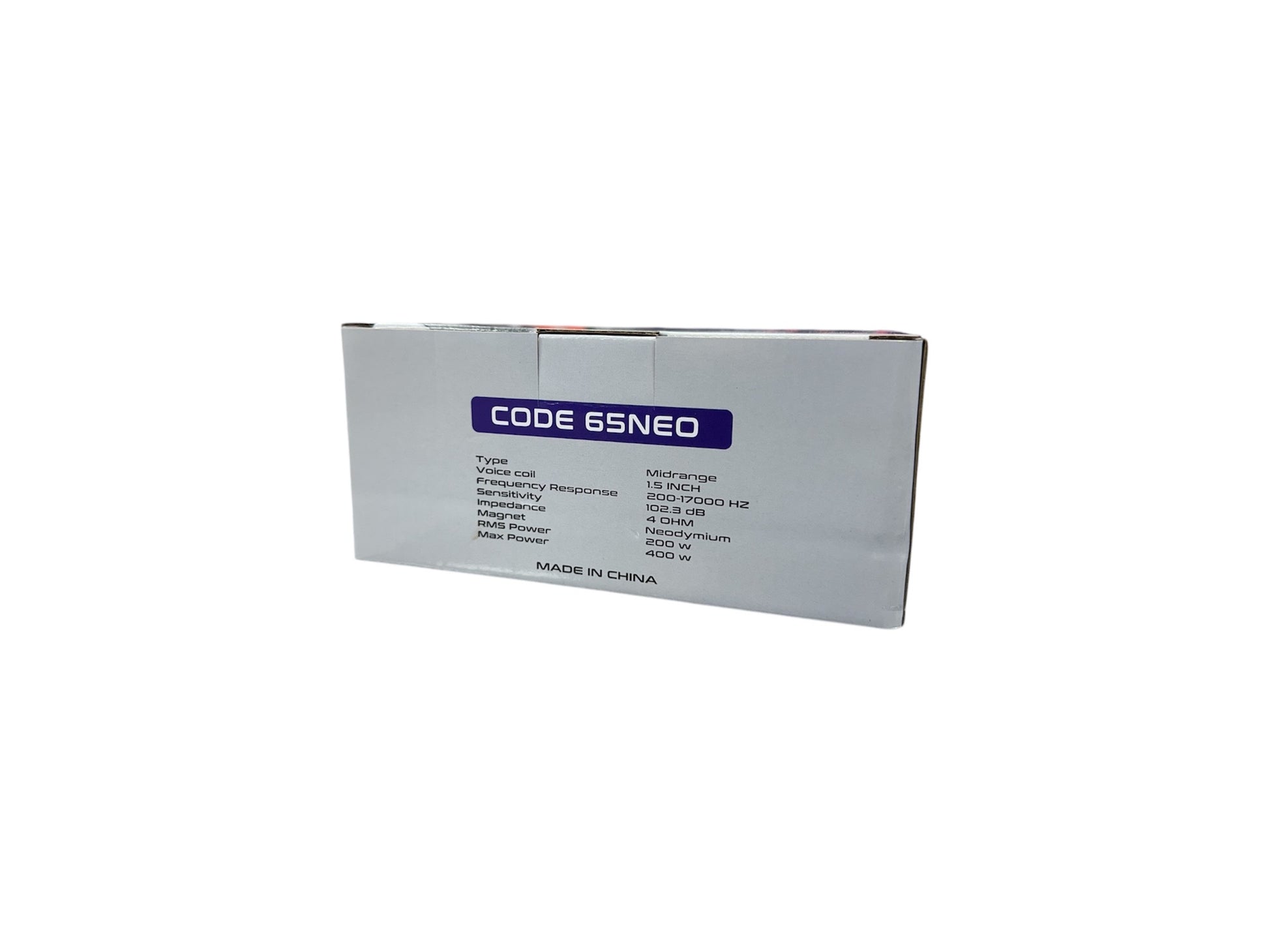 AUDIO CODE CODE65NEO (SINGLE)