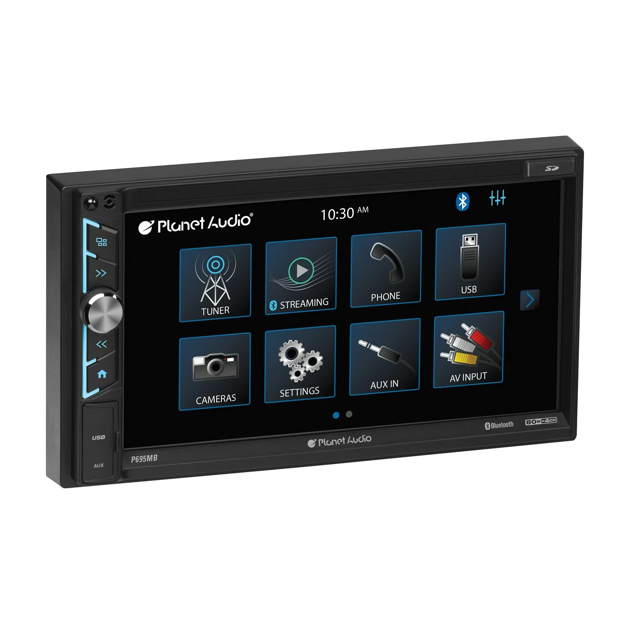 Planet Audio P695MB 6.95” Bluetooth Car Stereo, No CD