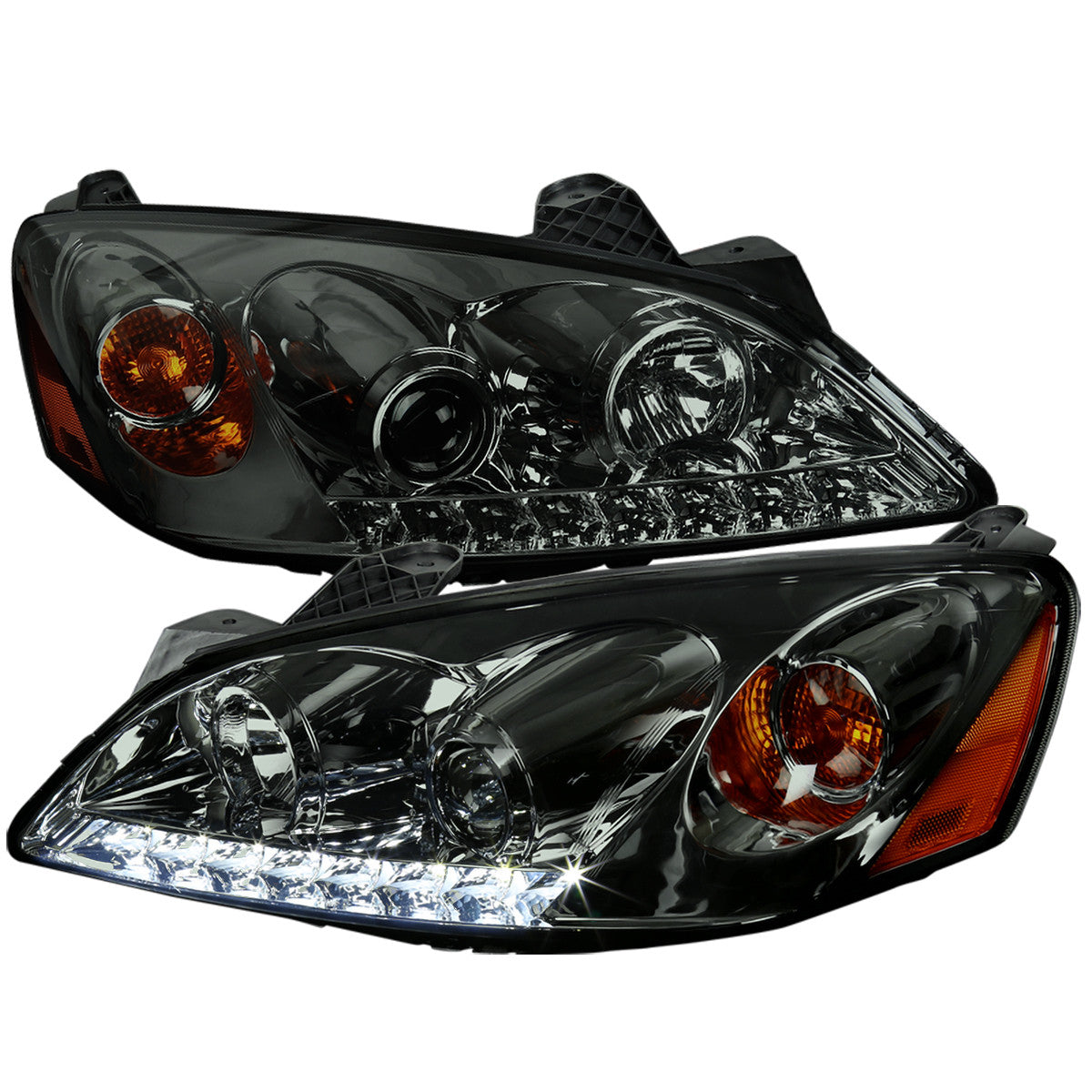 Spec-D 05-10 Pontiac G6 Projector Headlights Chrome/Smoked