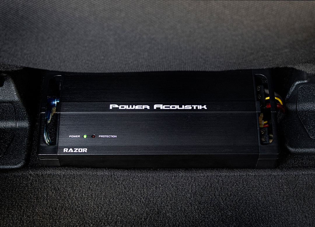 Power acoustik RZ4-1200D 1200W RAZOR Series 4 Channel Amplifier