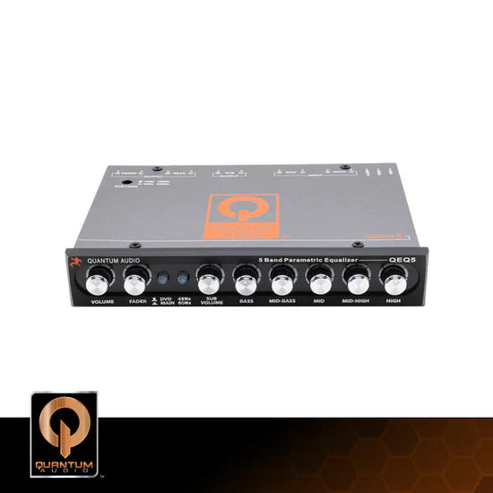 QEQ5 : 5 Band Eq W/ Low Pass Xover On Face