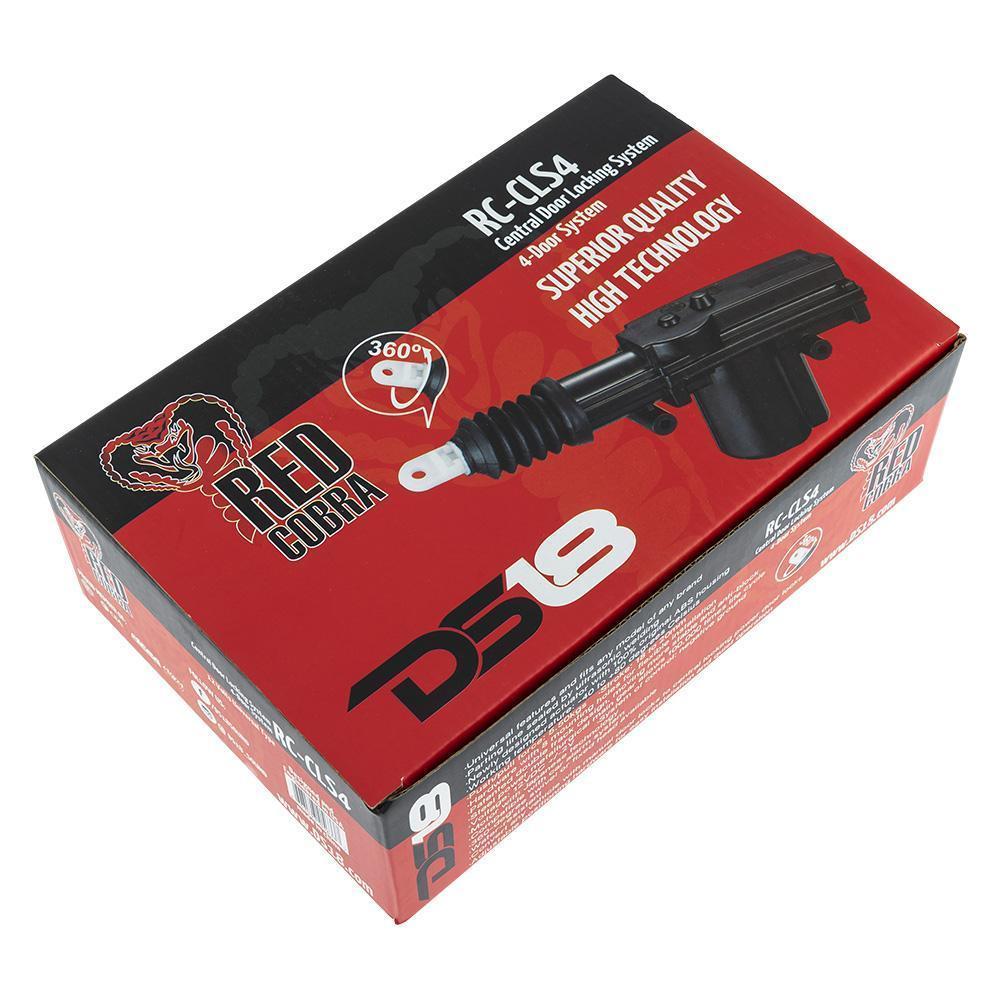DS18 Central Lock 4 Door System, One Master and Slave Control Module