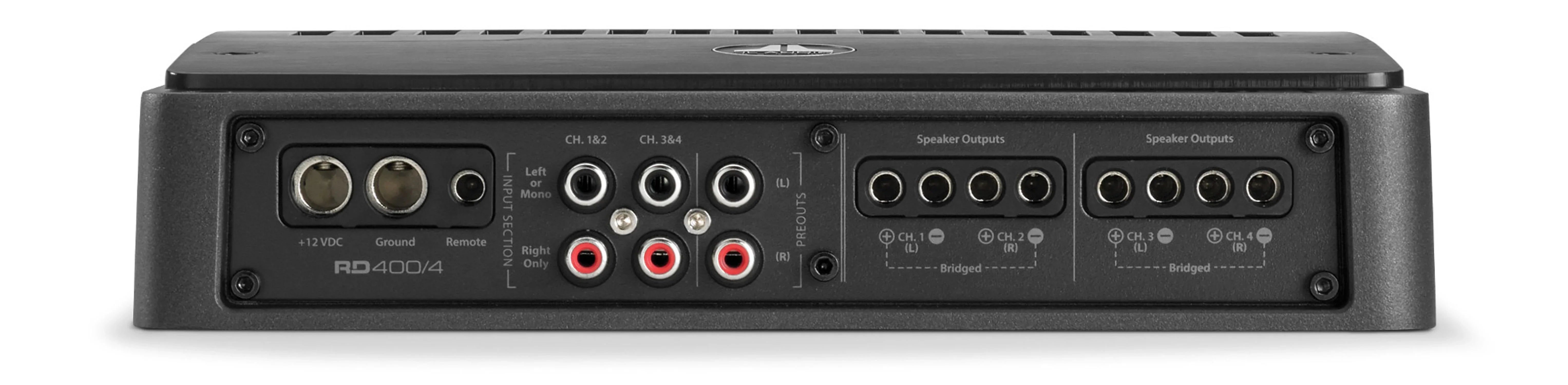 JL AUDIO RD400/4 4 Ch. Class D Full-Range Amplifier, 400 W