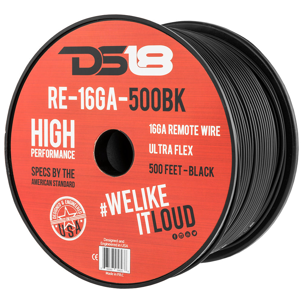 DS18 16-GA Remote Wire Primary Wire 500 Feet
