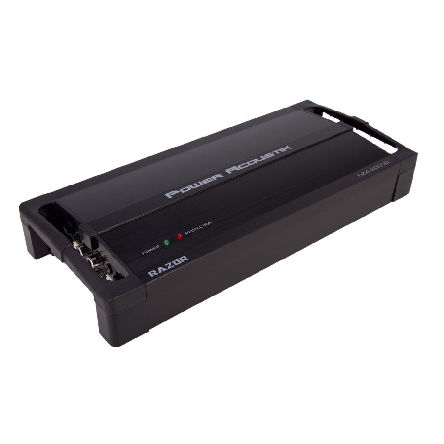 Power acoustik RZ4-2000D Amplifier 2000 WATT 4-CHANNEL RAZOR AMP