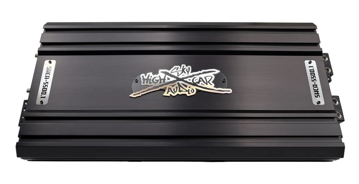 Sky High Car Audio SHCA5500.1 Monoblock Amplifier | Made in Korea