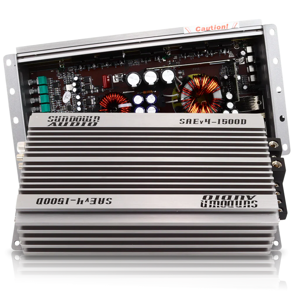 Sundown Audio SAEv4-1500.1D 1500W Class D Monoblock Amplifier