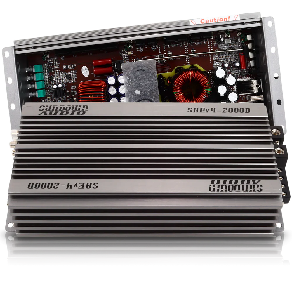 Sundown Audio SAEv4-2000.1D 2000W RMS Class D Monoblock Amplifier