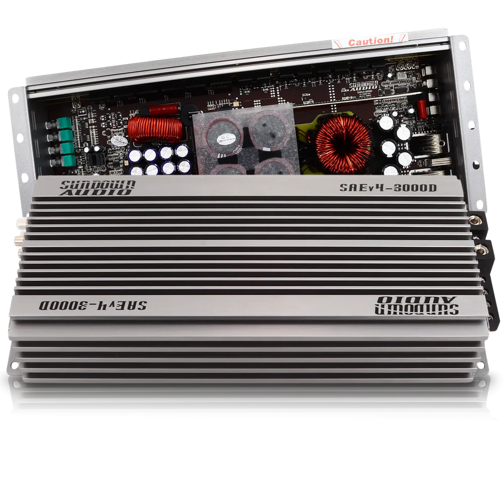 Sundown Audio SAEv4-3000.1D 3000W RMS Class D Monoblock Amplifier