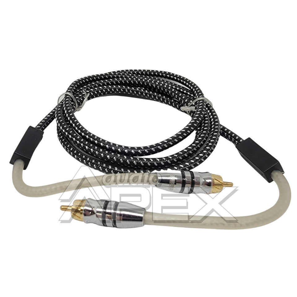 Sundown Audio 1.5 ft. Mono Channel High Quality RCA Interconnect Cables (SAZ Series)