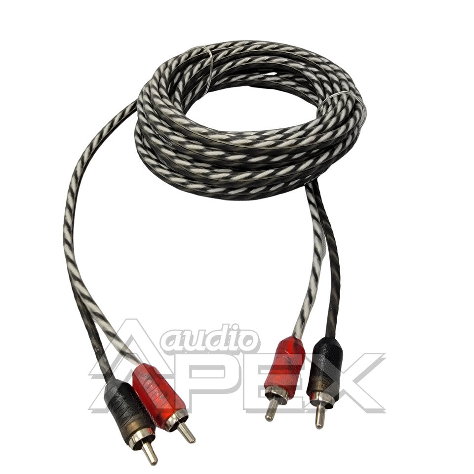 Sundown Audio 20 ft. 2 Channel Budget RCA Interconnect Cables (SB Series)