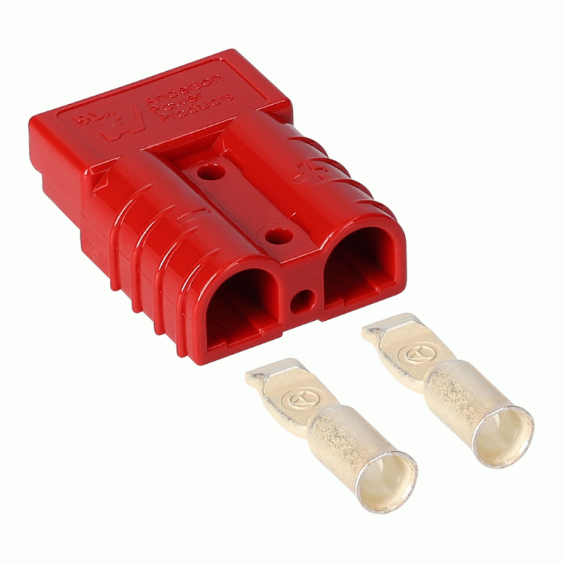 SB50 Anderson Connector Red 8 Gauge Each