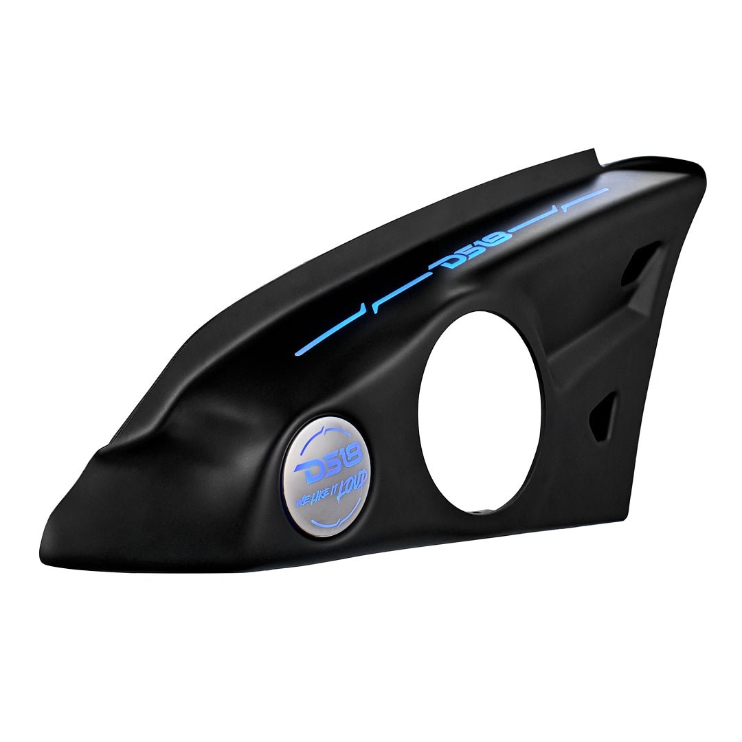 Polaris Slingshot Arm Rest Empty Enclosure With Digital Led Lights fits 2 x 6.5
