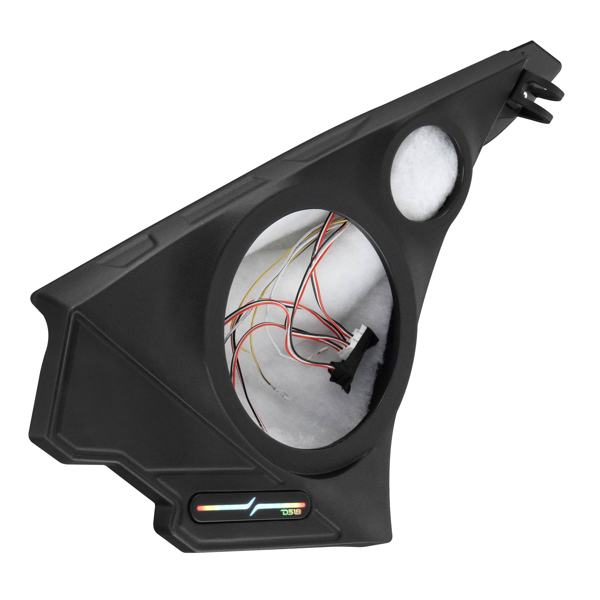 Polaris Slingshot Front Kick Panel Speaker Pods – Empty Enclosure for 8