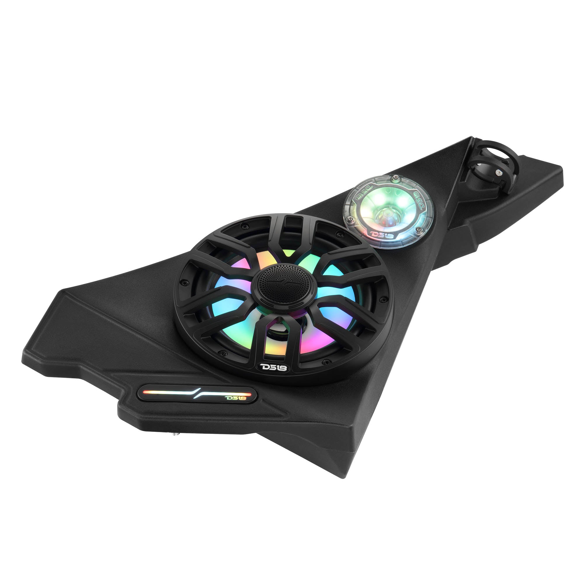Polaris Slingshot Front Kick Panel Speaker Pods – Loaded with 8