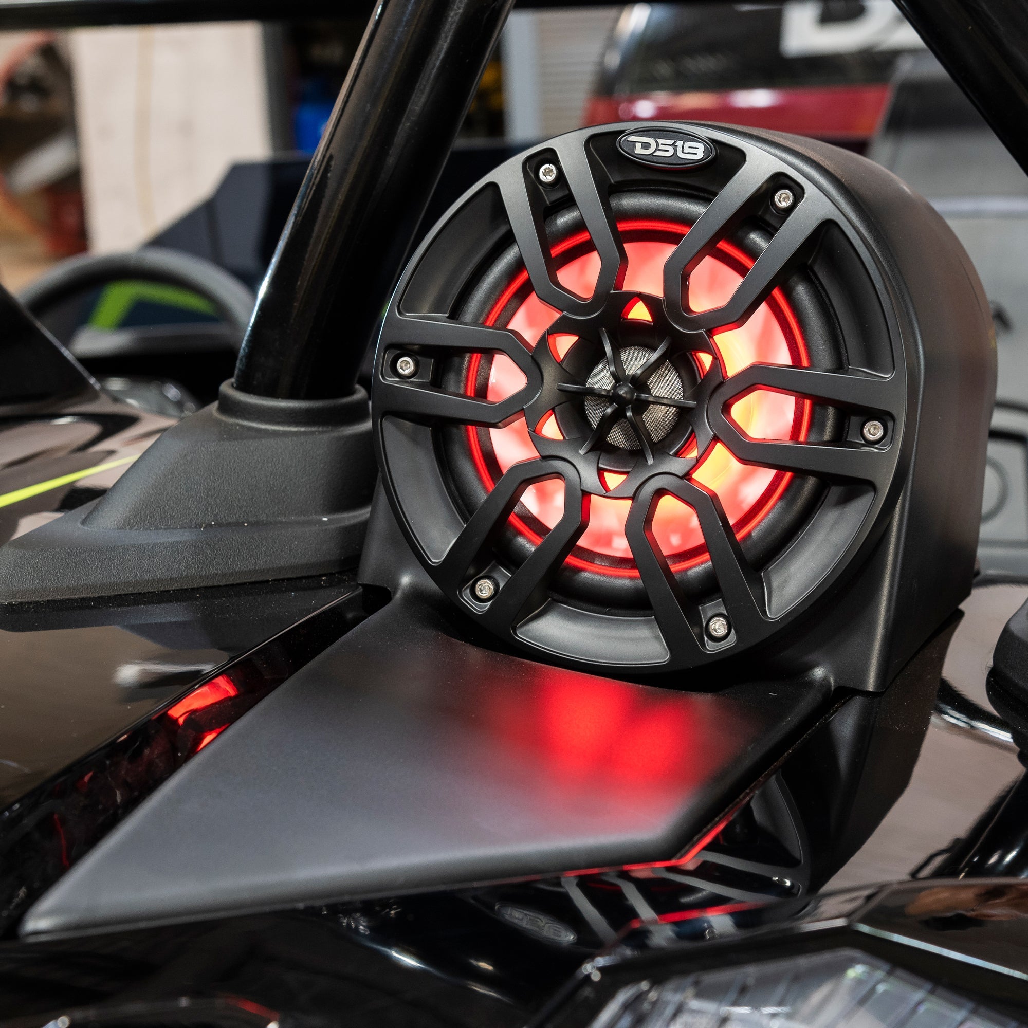 DS18 Polaris Slingshot Headrest 4 x 6.5