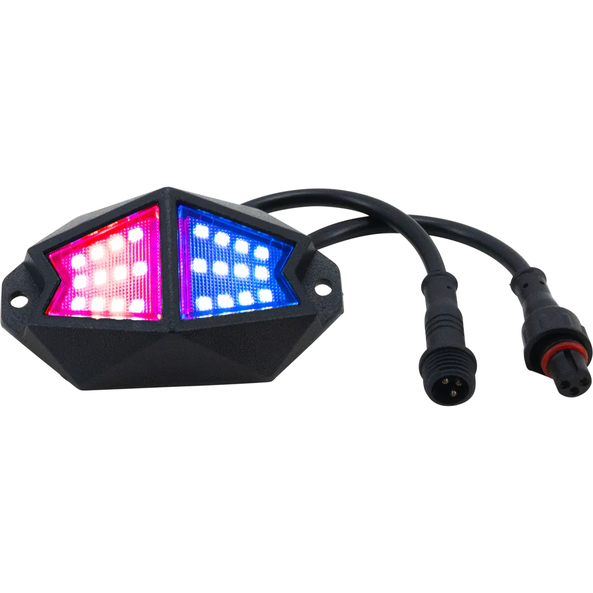 Stinger 4-Pc RGB Dynamic Rock Light Kit w/Bluetooth Remote & On/Off Switch - ENLIGHT10 App Compatible