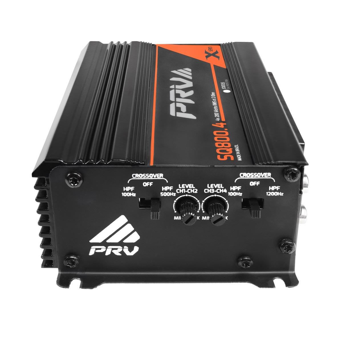 Prv Audio SQ800.4 2-Ohm 4-Channel Mini Full Range Amplifier 800 Watts