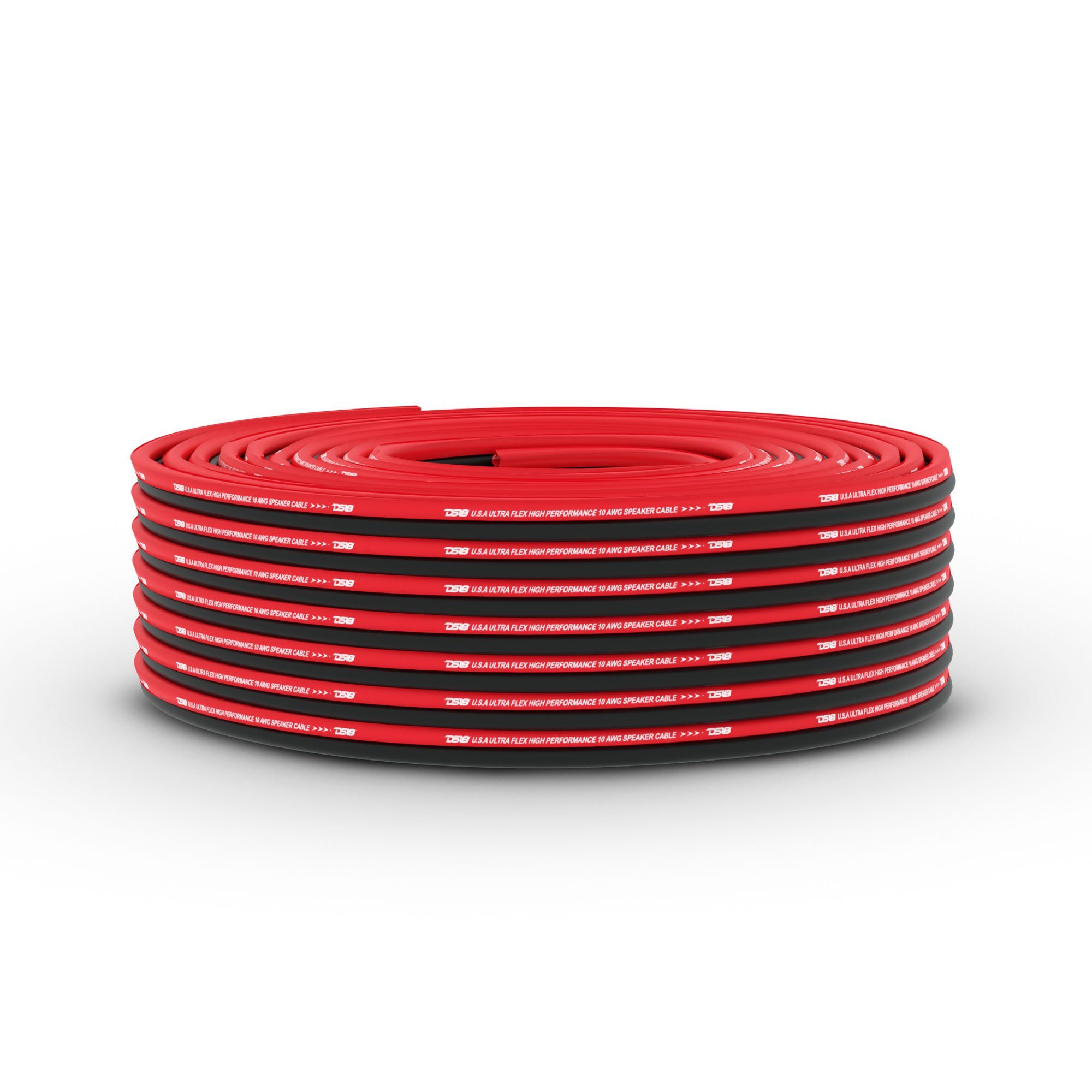 DS18 SW-12GA-100RB 12-GA Ultra Flex CCA Speaker Wire 100 Ft