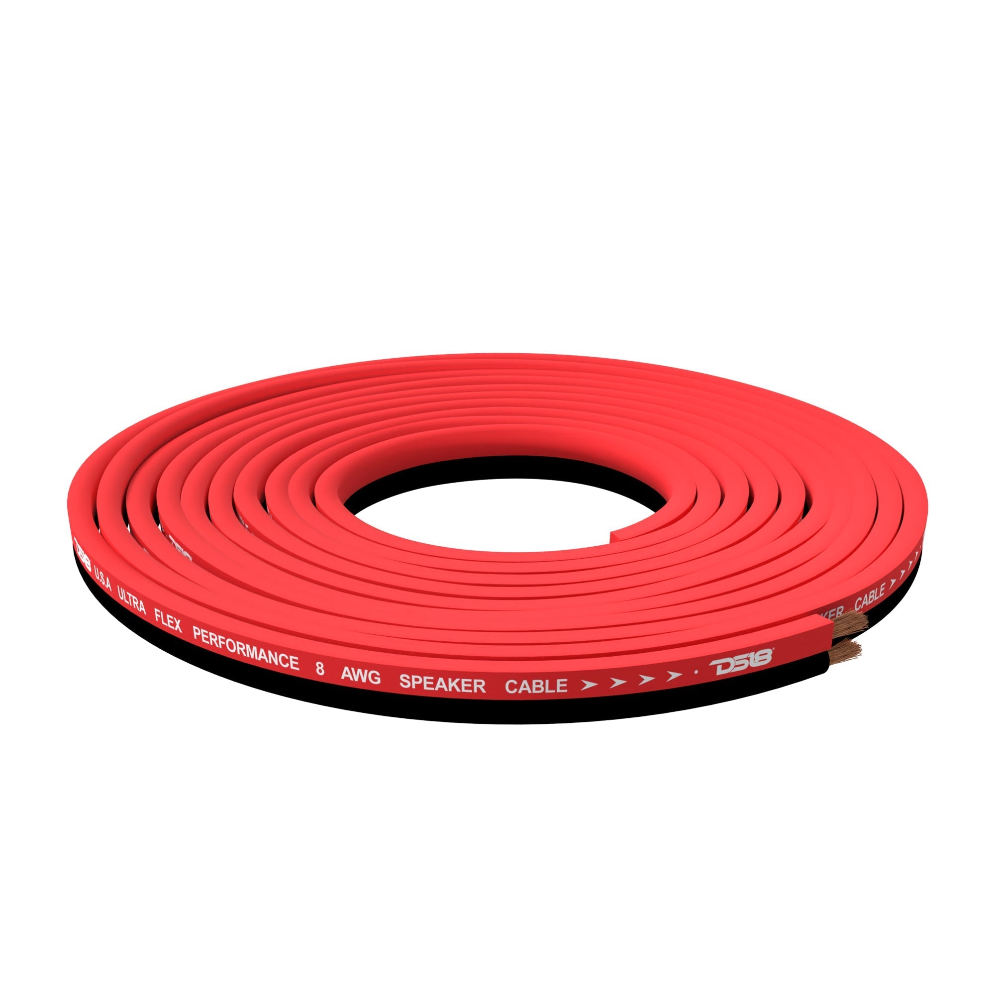 DS18 8-GA OFC 100% Copper Speaker Wire 100 Feet