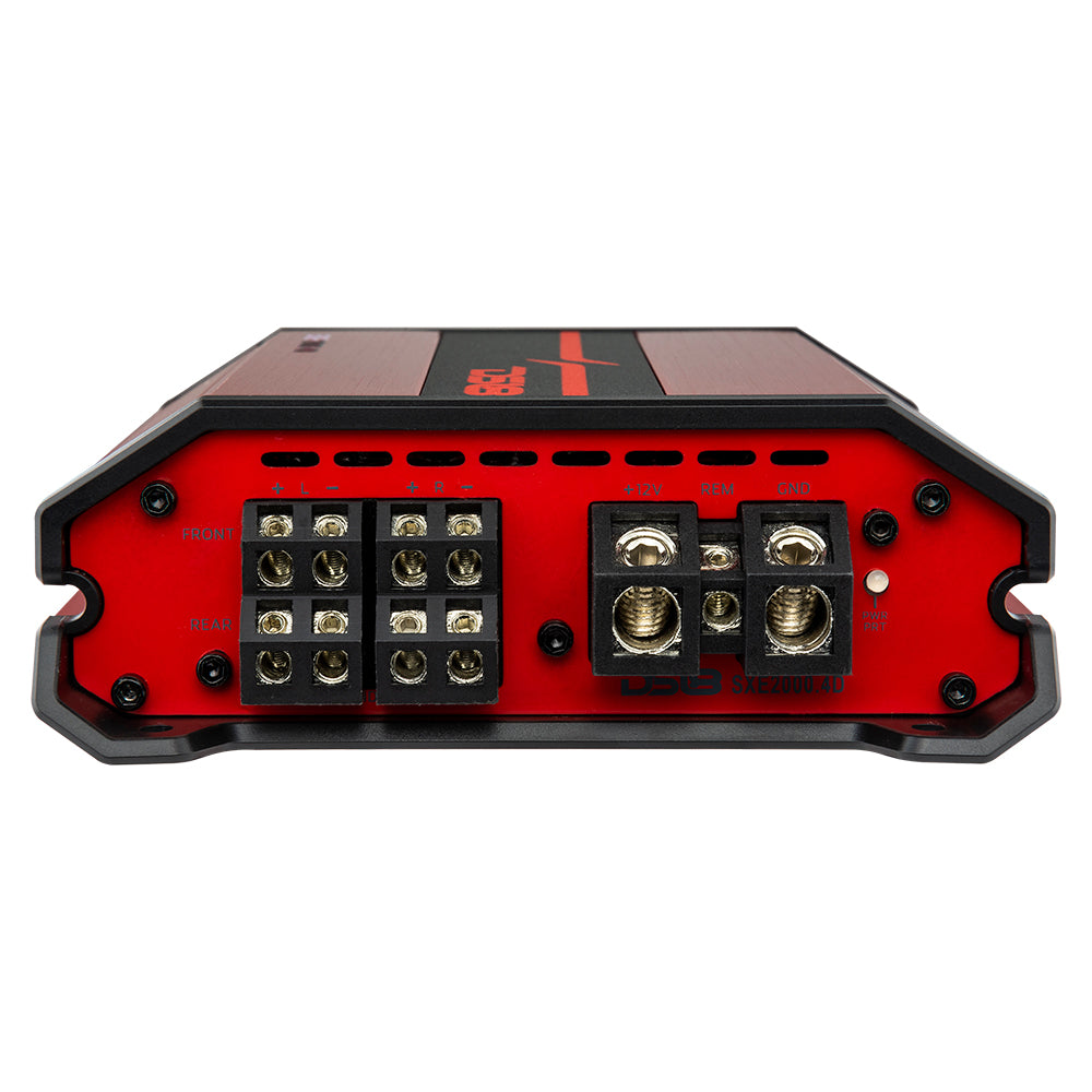 DS18 SXE Class D 4-Channel Amplifier 4 x 100 Watts Rms @ 4-ohm 2000 Watts