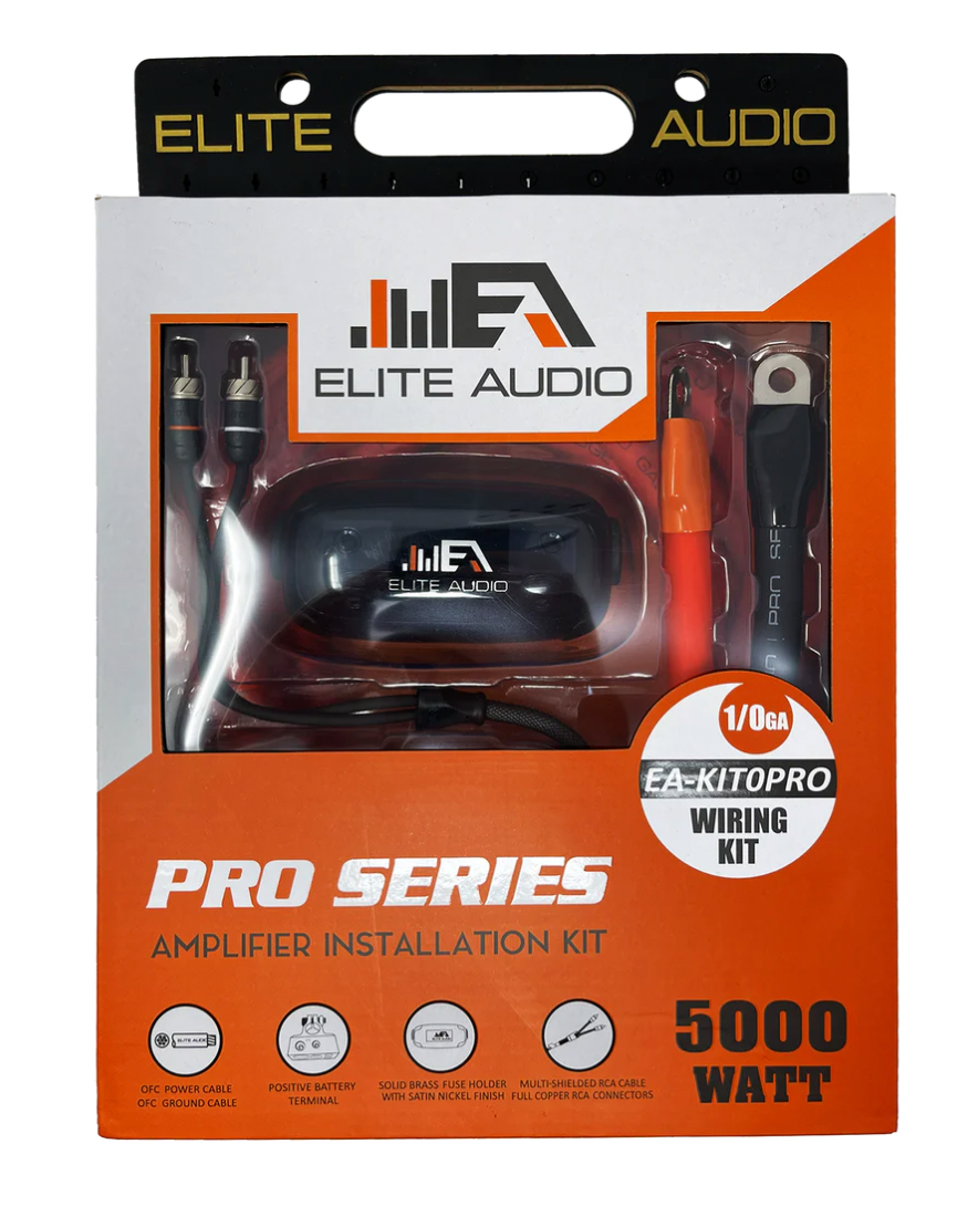 Elite Audio EA-KIT0 PRO 0 Gauge OFC Amplifier Installation Kit