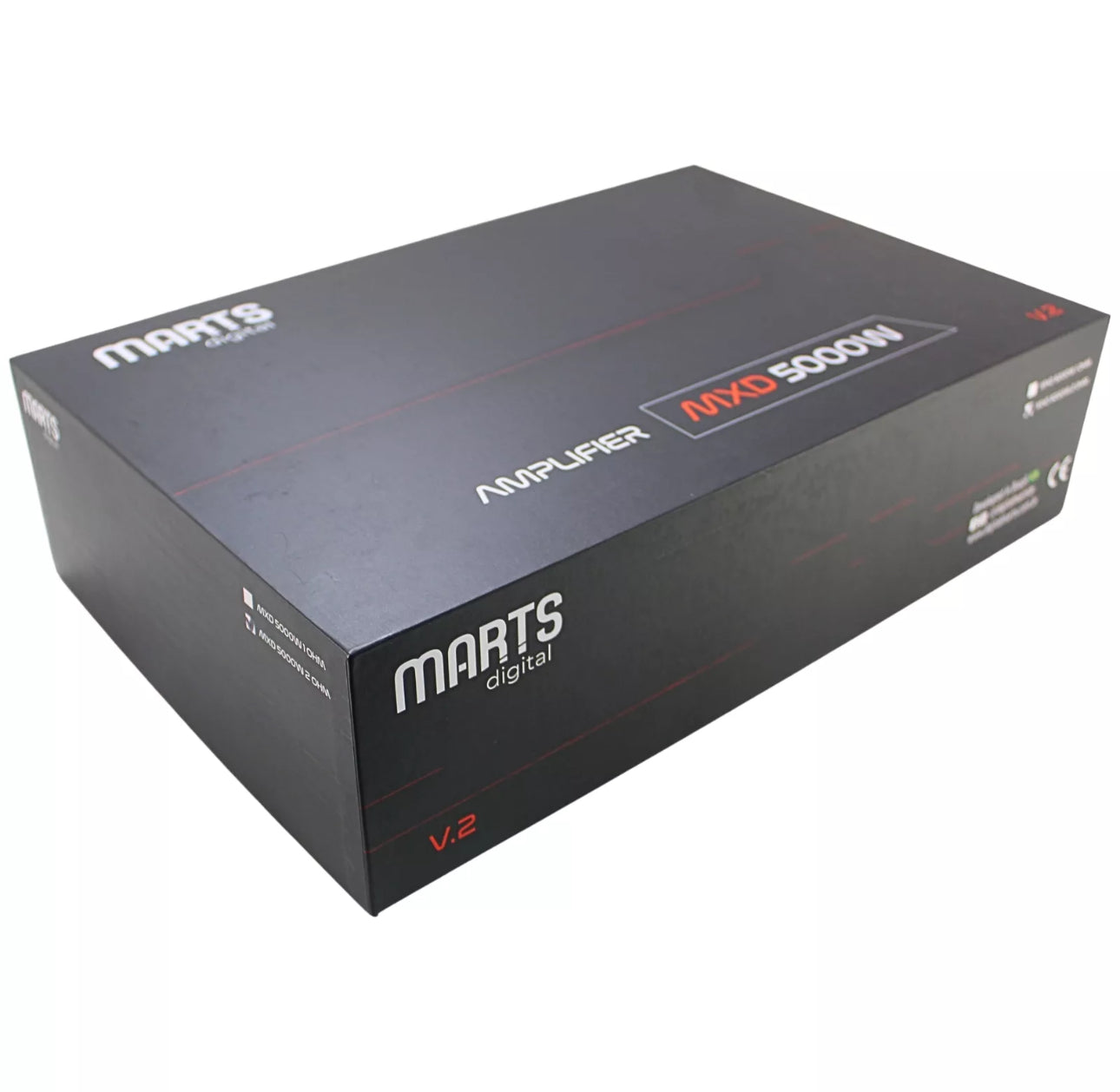 Marts Digital MXD Series Monoblock 5K Class D 1 Ohm Amplifier MXD-5000-1-V2