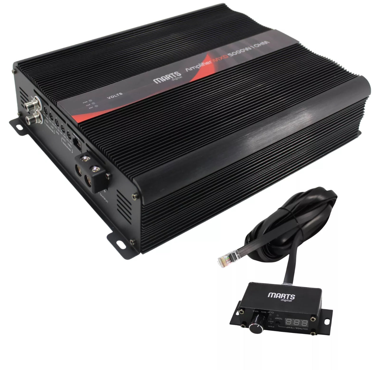 Marts Digital MXD Series Monoblock 5K Class D 1 Ohm Amplifier MXD-5000-1-V2