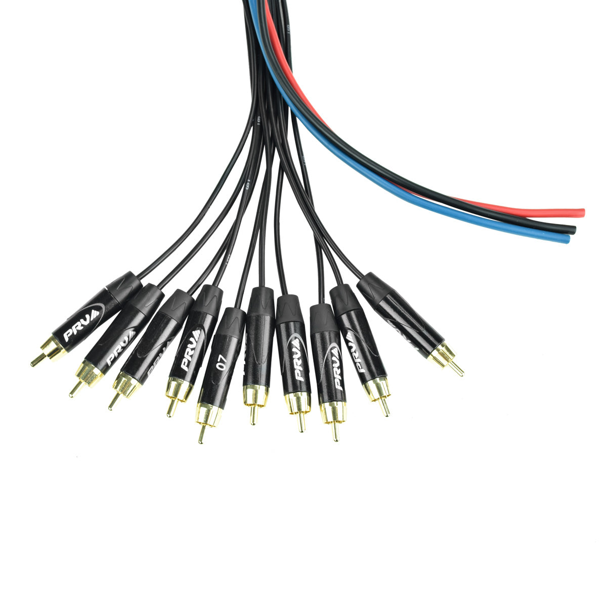 PRV SNAKE 10RCA-50 50ft RCA Medusa Cables