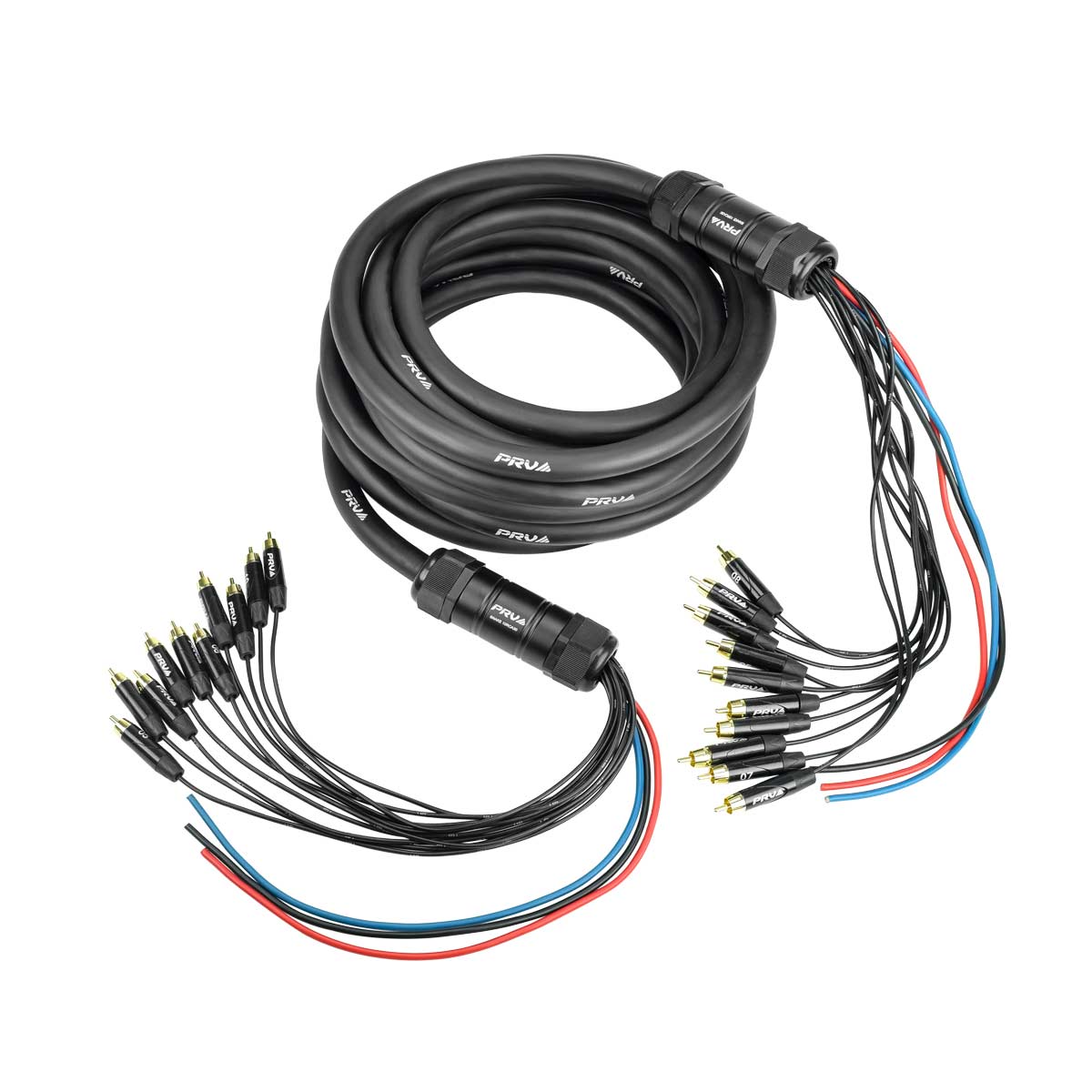 PRV SNAKE 10RCA-30 30ft RCA Medusa Cables