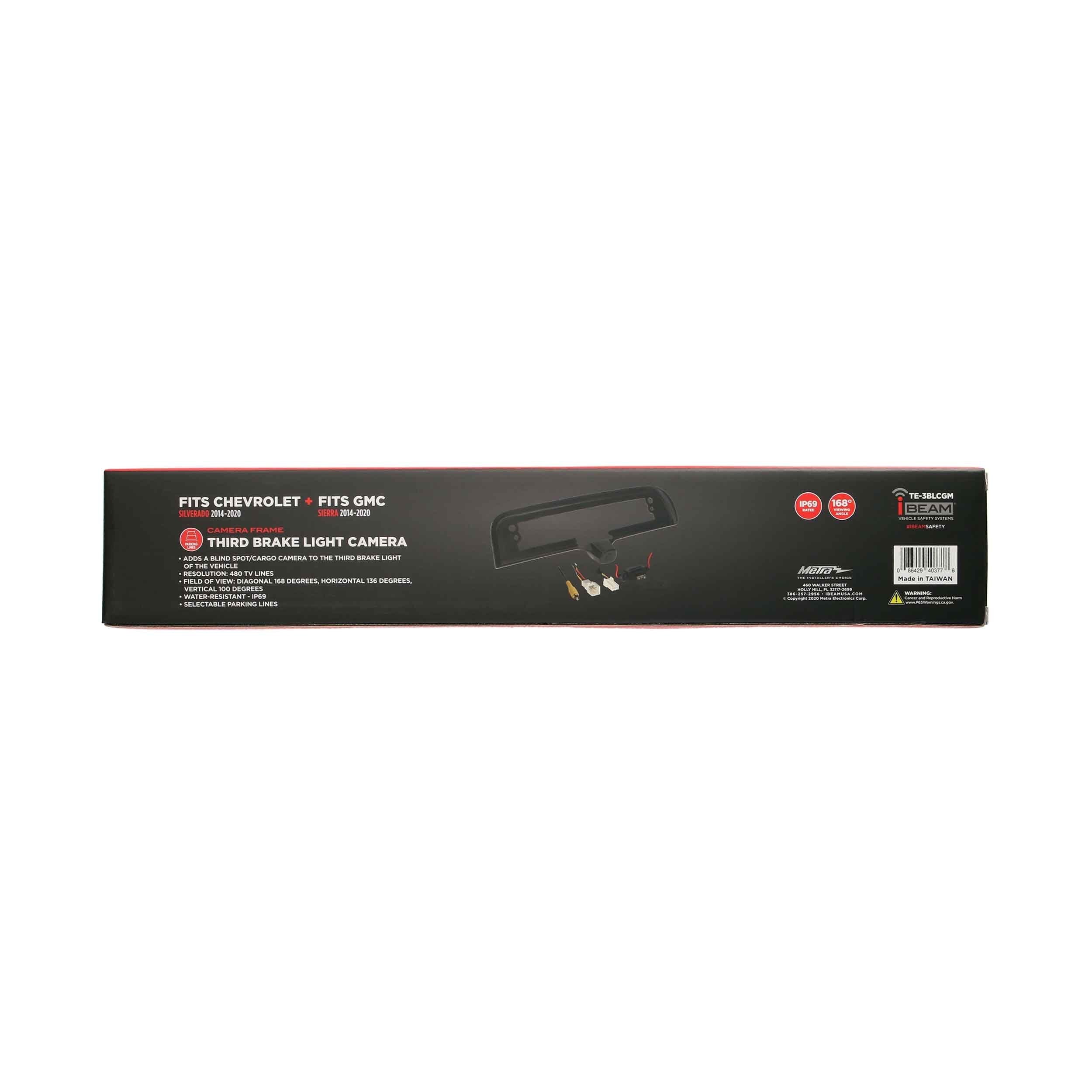 iBeam TE-3BLCGM Third Brake Light Cargo Camera - Chevrolet / GMC