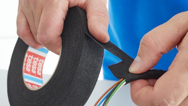 TESA 51608 PET fleece tape for flexibility and noise damping
