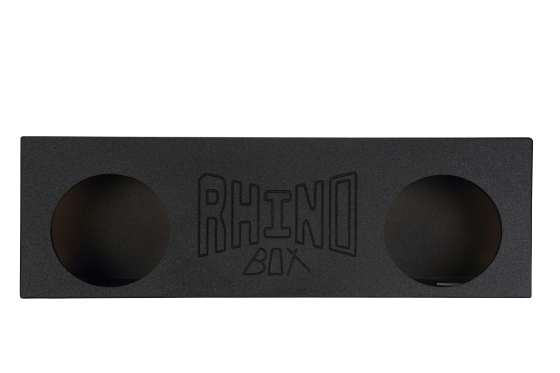 2-12'' Slot Ported Behind The Single Cab Truck Seat Poly Sub box